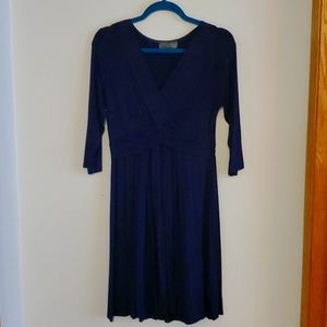 Jersey knit maternity dress